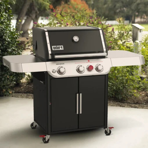 Weber GENESIS E-325s Natural Gas Grill with Sear Burner – Black – 37310001