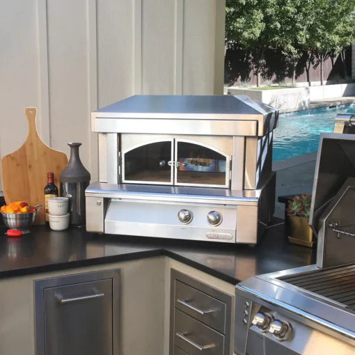 Alfresco 30-Inch Countertop Propane Outdoor Pizza Oven Plus – AXE-PZA-LP