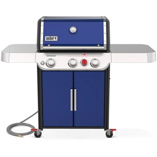Weber GENESIS SP-E-325s Natural Gas Grill with Sear Burner – Deep Ocean Blue – 37383301 (Special Edition)
